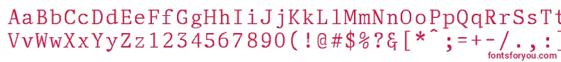 AdjutantNormal Font – Red Fonts