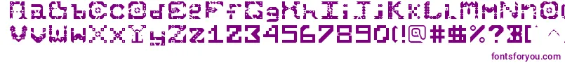 Starmunchies Font – Purple Fonts on White Background