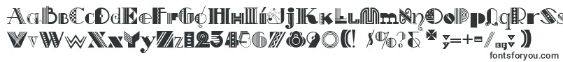 Шрифт ArtDecorina – фирменные шрифты