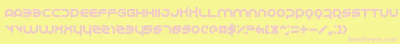 fuente Perspire – Fuentes Rosadas Sobre Fondo Amarillo