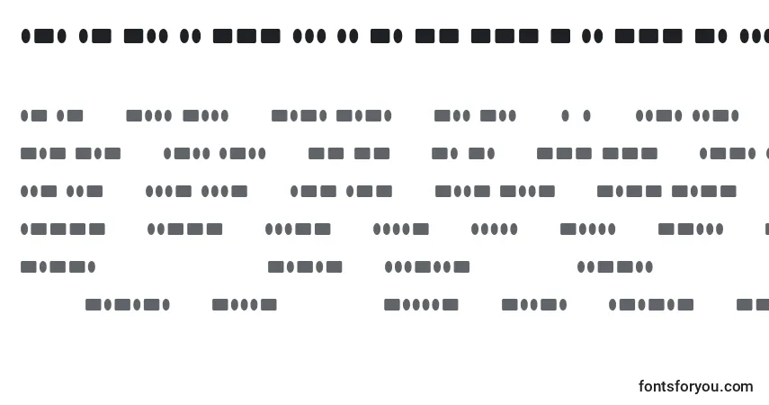 Czcionka RadiosInMotionHard – alfabet, cyfry, specjalne znaki