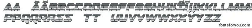 Dominojackchromeital-Schriftart – rumänische Schriften