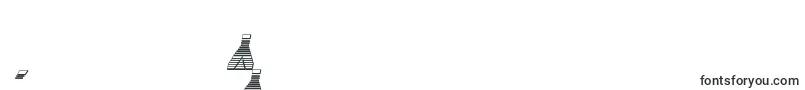 フォントDominojackchromeital – 中国の文字（簡体字）