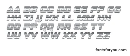 Dominojackchromeital Font