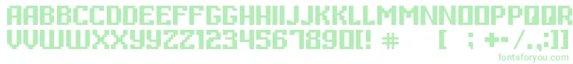 DigitalThin Font – Green Fonts