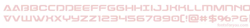 Dameron Font – Pink Fonts on White Background