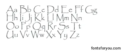 Schriftart Papyrus