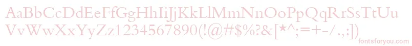 KuriakosSsi Font – Pink Fonts on White Background