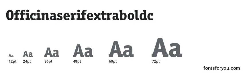 Officinaserifextraboldc Font Sizes