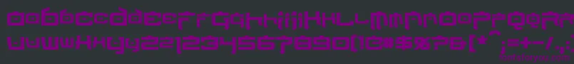More about NipponTechBold Font NipponTechBold Font – Purple Fonts on Black Background