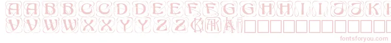 Konanur Font – Pink Fonts on White Background