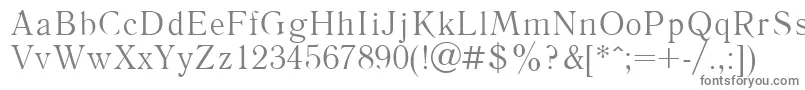 Шрифт Literpla – серые шрифты