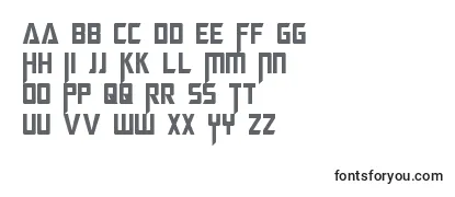 MegatronCondensed Font