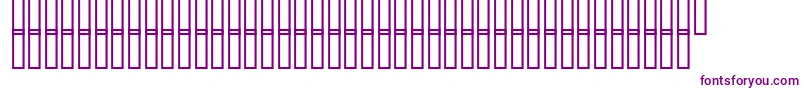 Шрифт DfTempleHeavy – фиолетовые шрифты на белом фоне