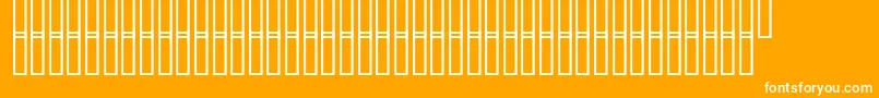 DfTempleHeavy Font – White Fonts on Orange Background