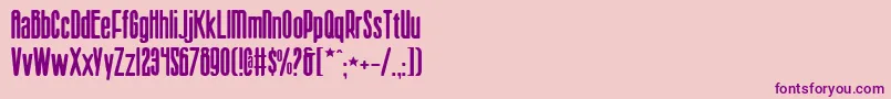 Sisterv2 Font – Purple Fonts on Pink Background