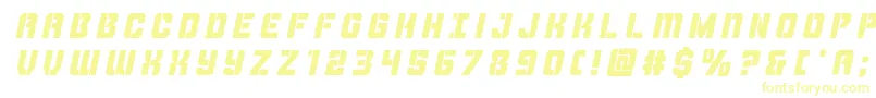 Thundertroopertitleital Font – Yellow Fonts