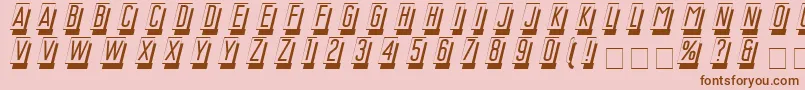 More about MastercardNormal Font MastercardNormal Font – Brown Fonts on Pink Background