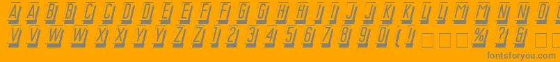 More about MastercardNormal Font MastercardNormal Font – Gray Fonts on Orange Background