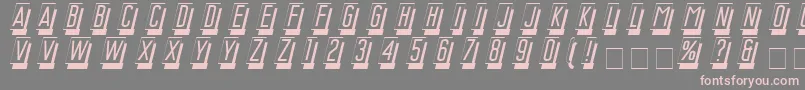 More about MastercardNormal Font MastercardNormal Font – Pink Fonts on Gray Background