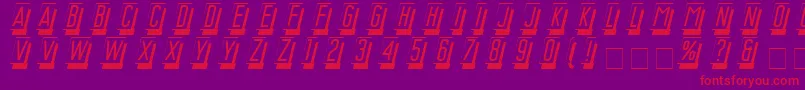 More about MastercardNormal Font MastercardNormal Font – Red Fonts on Purple Background