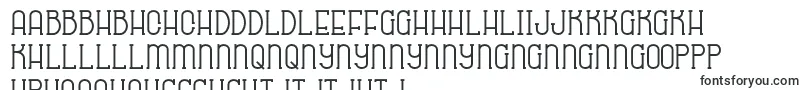 フォントSabitype – セソト文字