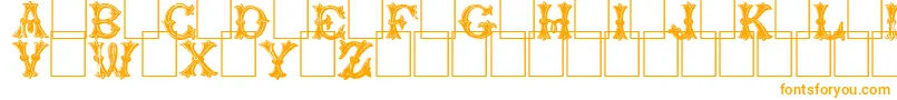 Подробнее о шрифте Trefoilcapitals Шрифт Trefoilcapitals – оранжевые шрифты