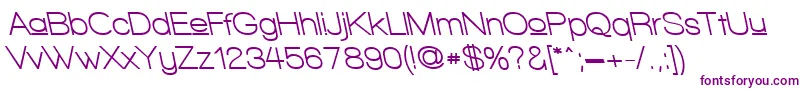 WalkwayUpperBoldRevoblique Font – Purple Fonts