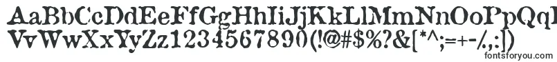 Wantadssk-fontti – karkeat fontit