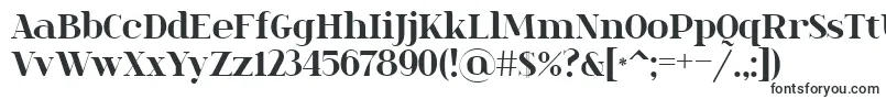 Spinwerad-fontti – Serifeillä varustetut fontit