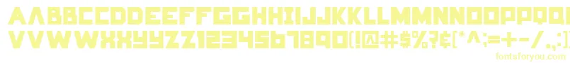 HungerGames Font – Yellow Fonts