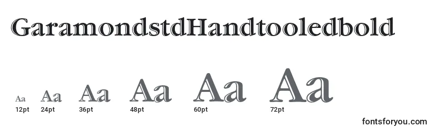GaramondstdHandtooledbold Font Sizes