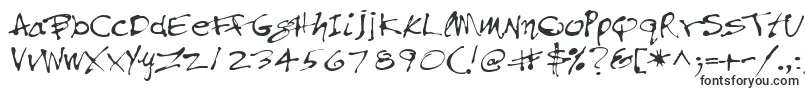 Pfinkpen-fontti – sarjakuvafontit