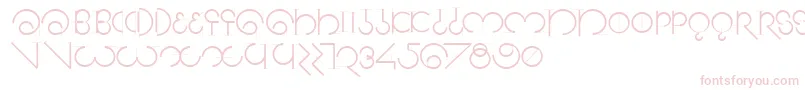 Segmentasans Font – Pink Fonts on White Background
