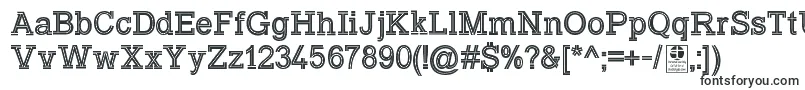 Шрифт TyposlabInlineDemo – шрифты для сайта