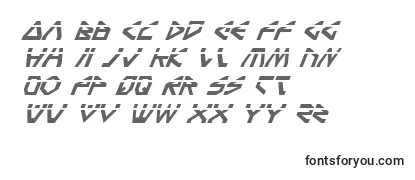 TerraFirmaLaserItalic Font