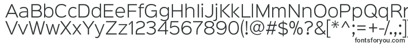 Sinkinsans300light-fontti – Kiinteän leveyden fontit