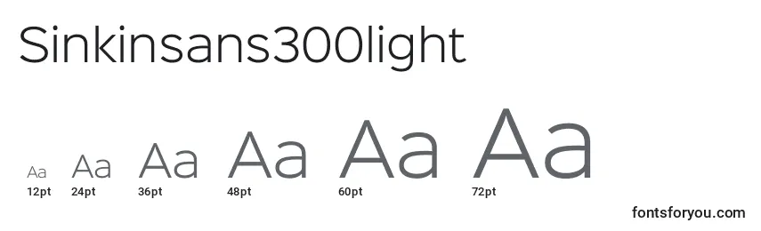 Sinkinsans300light Font Sizes