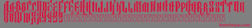 More about VtksClassicalHit Font VtksClassicalHit Font – Red Fonts on Gray Background