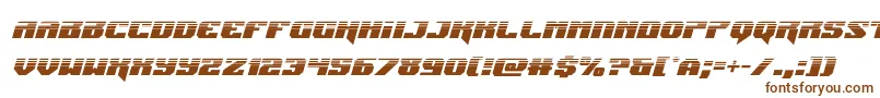 Jumpershalfital Font – Brown Fonts on White Background