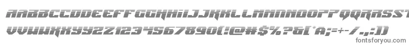 Jumpershalfital Font – Gray Fonts on White Background