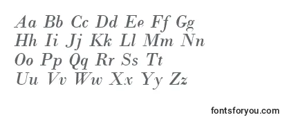 Santeeitalic Font