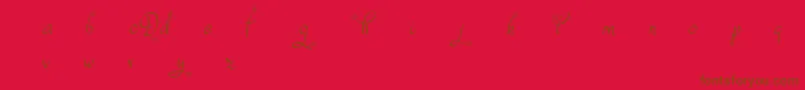 Lisätietoja DafodylDemo-fontista DafodylDemo-fontti – ruskeat fontit punaisella taustalla