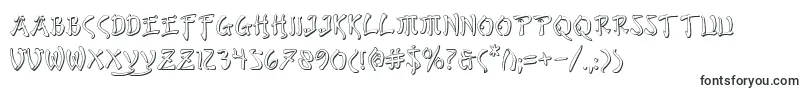 BushidoShadow-Schriftart – Schriftarten, die mit B beginnen