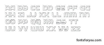 Обзор шрифта Fedservice3D