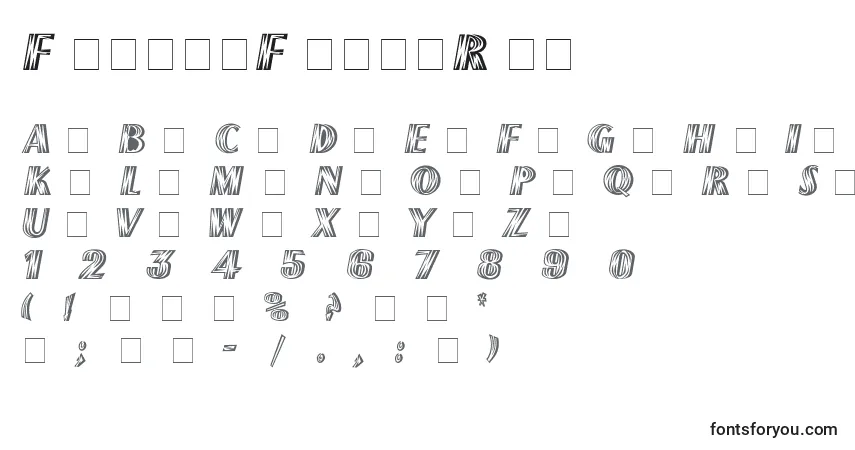 Czcionka FrenchFlashRus – alfabet, cyfry, specjalne znaki