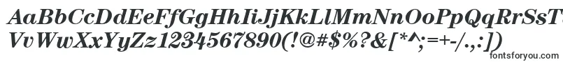 CenturynovaBolditalic Font – Italic Fonts