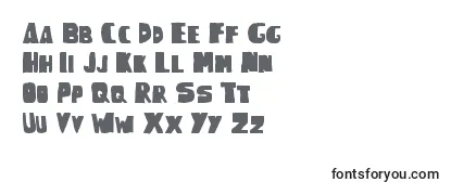WoodcutterRudePress Font