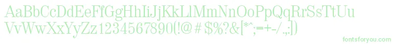 ValenciaserialLightRegular Font – Green Fonts