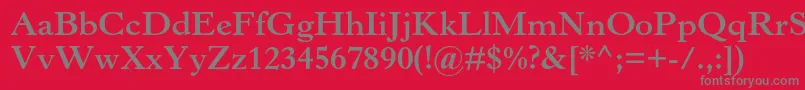 Подробнее о шрифте HorleyoldstylemtstdBold Шрифт HorleyoldstylemtstdBold – серые шрифты на красном фоне
